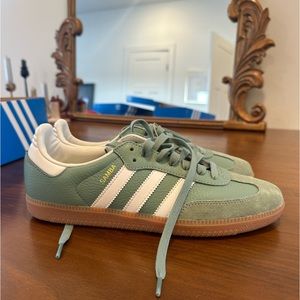 Brand New Samba OG Womens "Green/White"